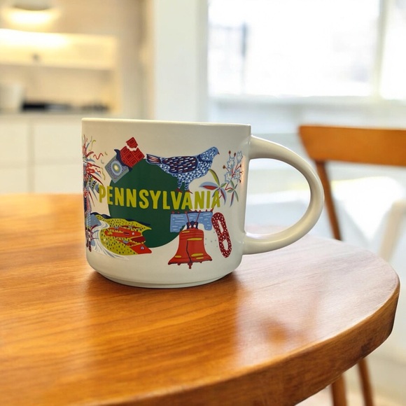 Starbucks Pennsylvania Discovery Series Souvenir 14oz Mug - Multicolor 2024 - Picture 1 of 7